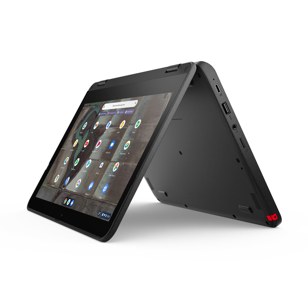 Lenovo 500e Chromebook - 29.5 cm (11.6") - Touchscreen - Intel® Celeron® N N5100 - 8 GB LPDDR4x-SDRAM - 64 GB eMMC - Wi-Fi 6 - ChromeOS - Grey