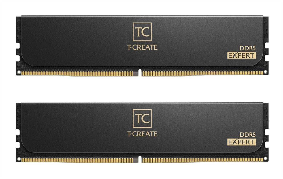 Team Group T-CREATE EXPERT CTCED5128G6000HC40FDC01 memory module 128 GB 2 x 64 GB DDR5 6000 MT/s 288-pin DIMM