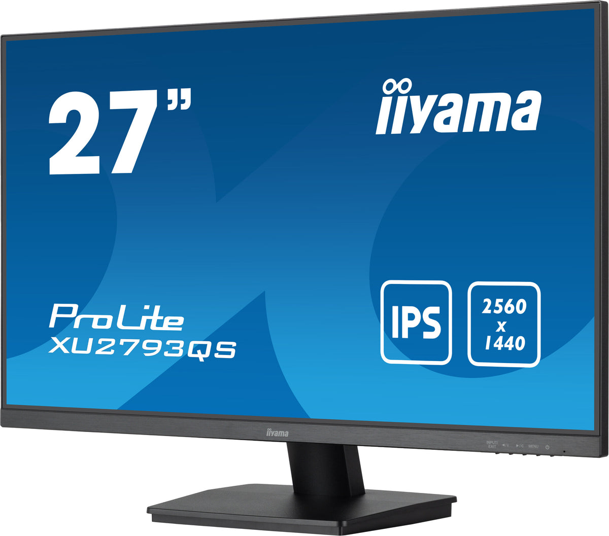 iiyama ProLite XU2793QS-B6 - 68.6 cm (27") - 2560 x 1440 pixels 2K Ultra HD LED Monitor