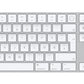 Apple Magic - USB Wired + Bluetooth Keyboard in White (QWERTZ Norwegian)