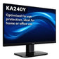Acer KA KA240Y - 60.5 cm (23.8") - 1920 x 1080 pixels FHD LCD Monitor