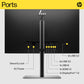 HP E24Q G5 - 60.5 cm (23.8") - 2560 x 1440 pixels Quad HD LED Monitor
