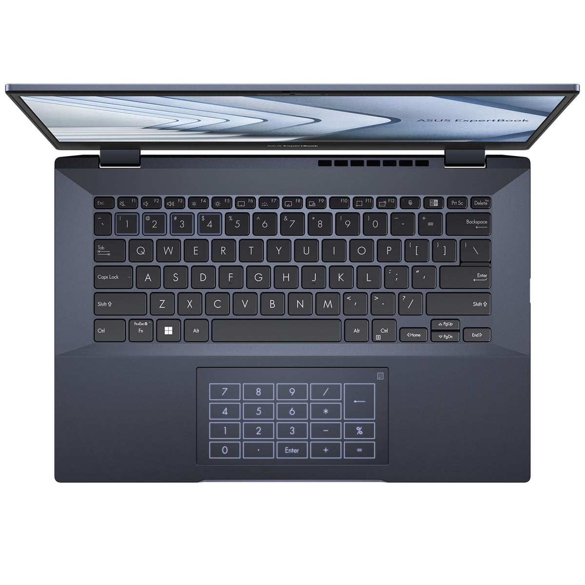 ASUS B5402CVA-KIi715X Laptop - 35.6 cm (14") - Intel® Core™ i7-1360P - 16 GB DDR5-SDRAM - 512 GB SSD - Wi-Fi 6E - Windows 11 Pro - Black
