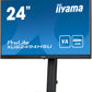 iiyama ProLite XUB2494HSU-B2 - 60.5 cm (23.8") - 1920 x 1080 pixels FHD LED Monitor