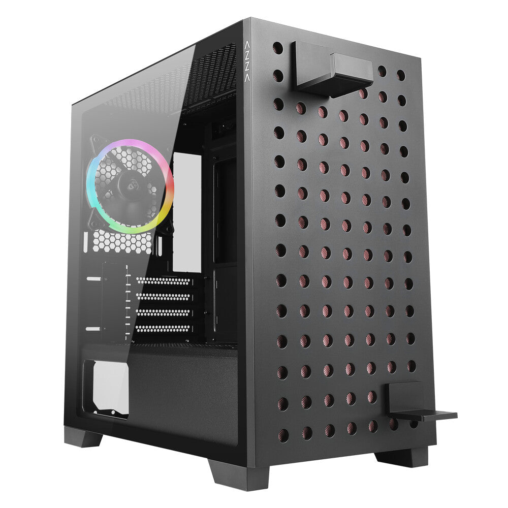 Azza Elise - MicroATX Mid Tower Case in Black