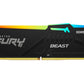 Kingston Technology FURY Beast - 8 GB 1 x 8 GB DDR5 5200MT/s memory module in Black