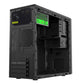 CiT CLASSIC MICRO - MicroATX Mid Tower Case in Black w/ 500W PSU