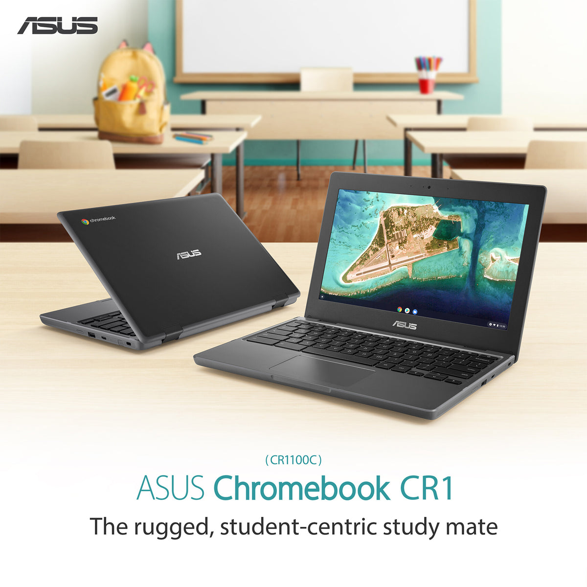ASUS Chromebook CR1100CKA-GJ0388 - 29.5 cm (11.6") - Intel® Celeron® N N4500 - 4 GB LPDDR4x-SDRAM - 64 GB eMMC - Wi-Fi 6 - ChromeOS - Grey