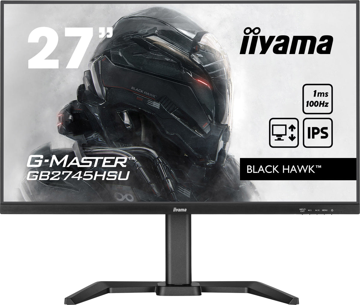 iiyama G-MASTER GB2745HSU-B1 - 68.6 cm (27") - 1920 x 1080 pixels FHD LED Monitor