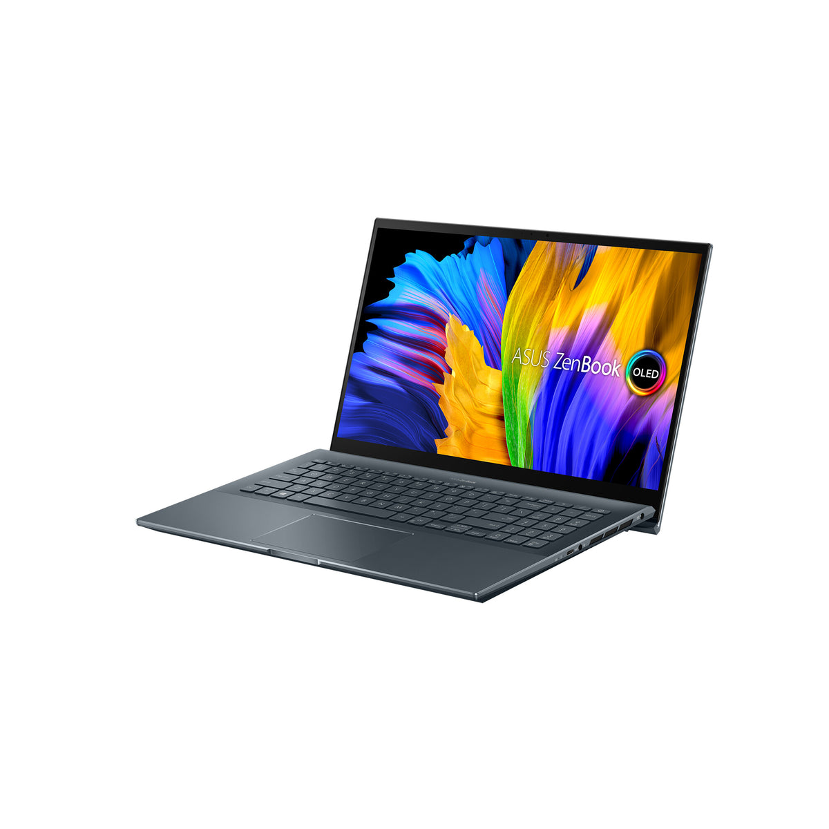 ASUS Zenbook Pro 15 OLED Laptop - 39.6 cm (15.6") - Touchscreen - AMD Ryzen™ 7 5800H - 16 GB LPDDR4x-SDRAM - 512 GB SSD - Wi-Fi 5 - Windows 11 Home - Grey