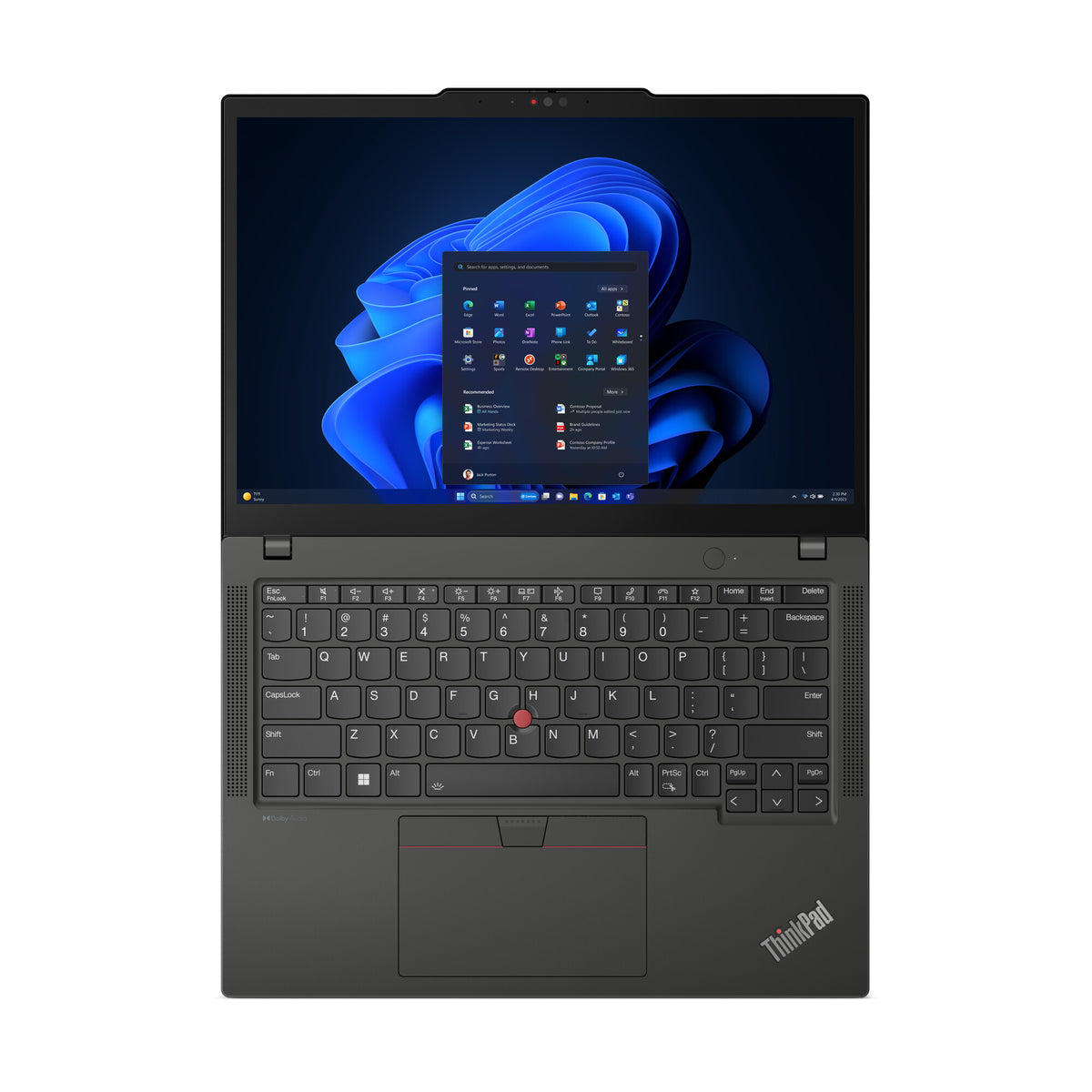 Lenovo ThinkPad X13 Laptop - 33.8 cm (13.3") - Intel Core Ultra 7 155U - 16 GB LPDDR5x-SDRAM - 1 TB SSD - Wi-Fi 6E - Windows 11 Pro - Black