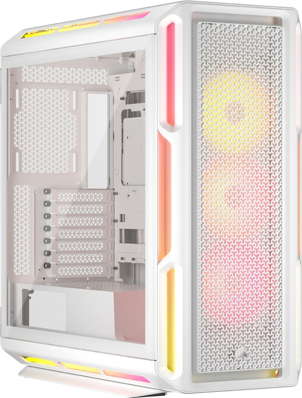 Corsair iCUE 5000T LX RGB - ATX Mid Tower Case in White