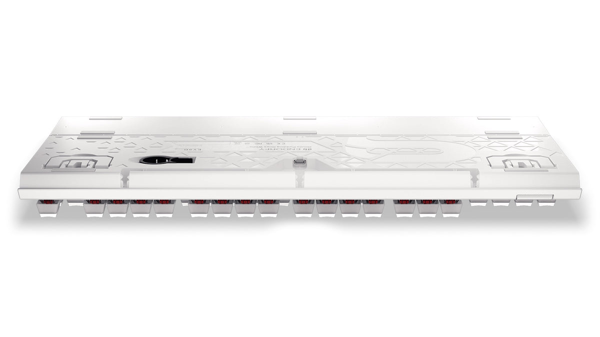 ENDORFY Thock - USB Wired RGB Mechanical Keyboard in White (QWERTZ German)