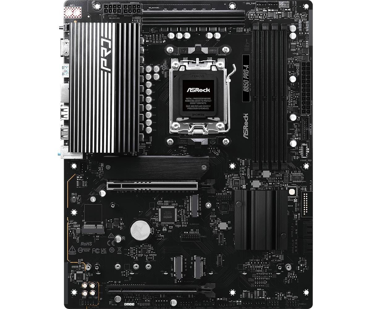 Asrock B850 Pro-A ATX motherboard - AMD B850 Socket AM5
