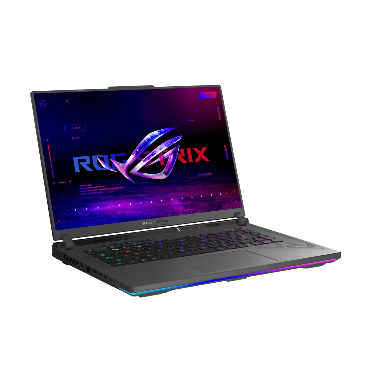 ASUS ROG Strix G16 Laptop - 40.6 cm (16") - Intel® Core™ i7-13650HX - 16 GB DDR5-SDRAM - 512 GB SSD - NVIDIA GeForce RTX 4060 - Wi-Fi 6E - Windows 11 Home - Black / Grey