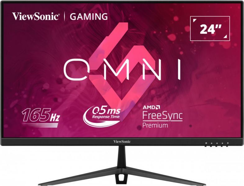 Viewsonic VX Series VX2428 Computer Monitor 61 cm (24") 1920 x 1080 pixels Full HD LED Black
