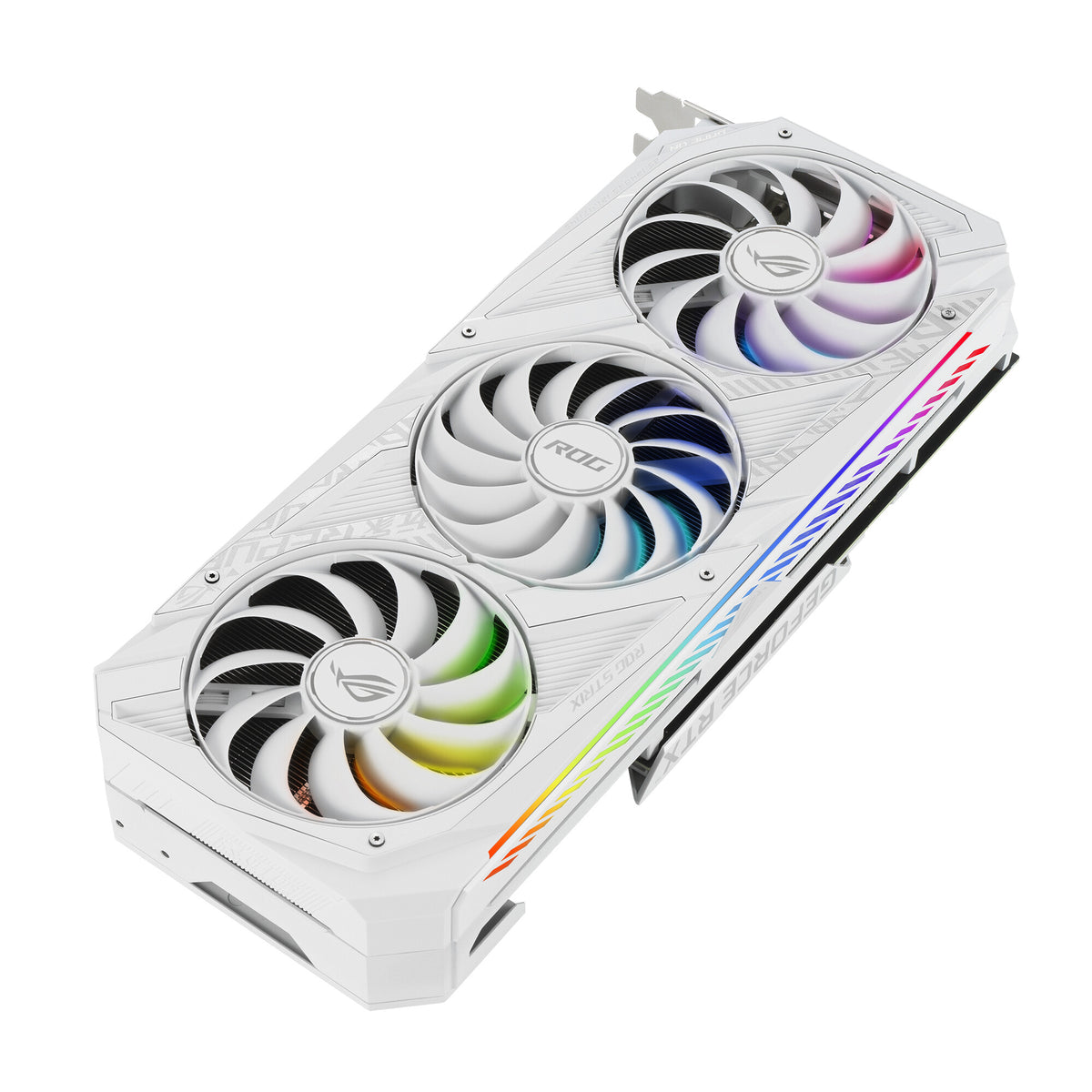 ASUS ROG STRIX V2 "White Edition" OC - NVIDIA 8 GB GDDR6 GeForce RTX 3070 graphics card