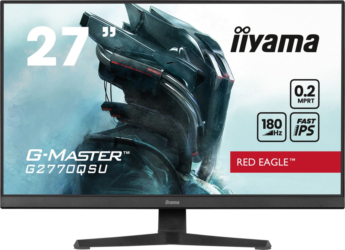 iiyama G-MASTER G2770QSU-B6 - 68.6 cm (27") - 2560 x 1440 pixels WQHD LED Monitor