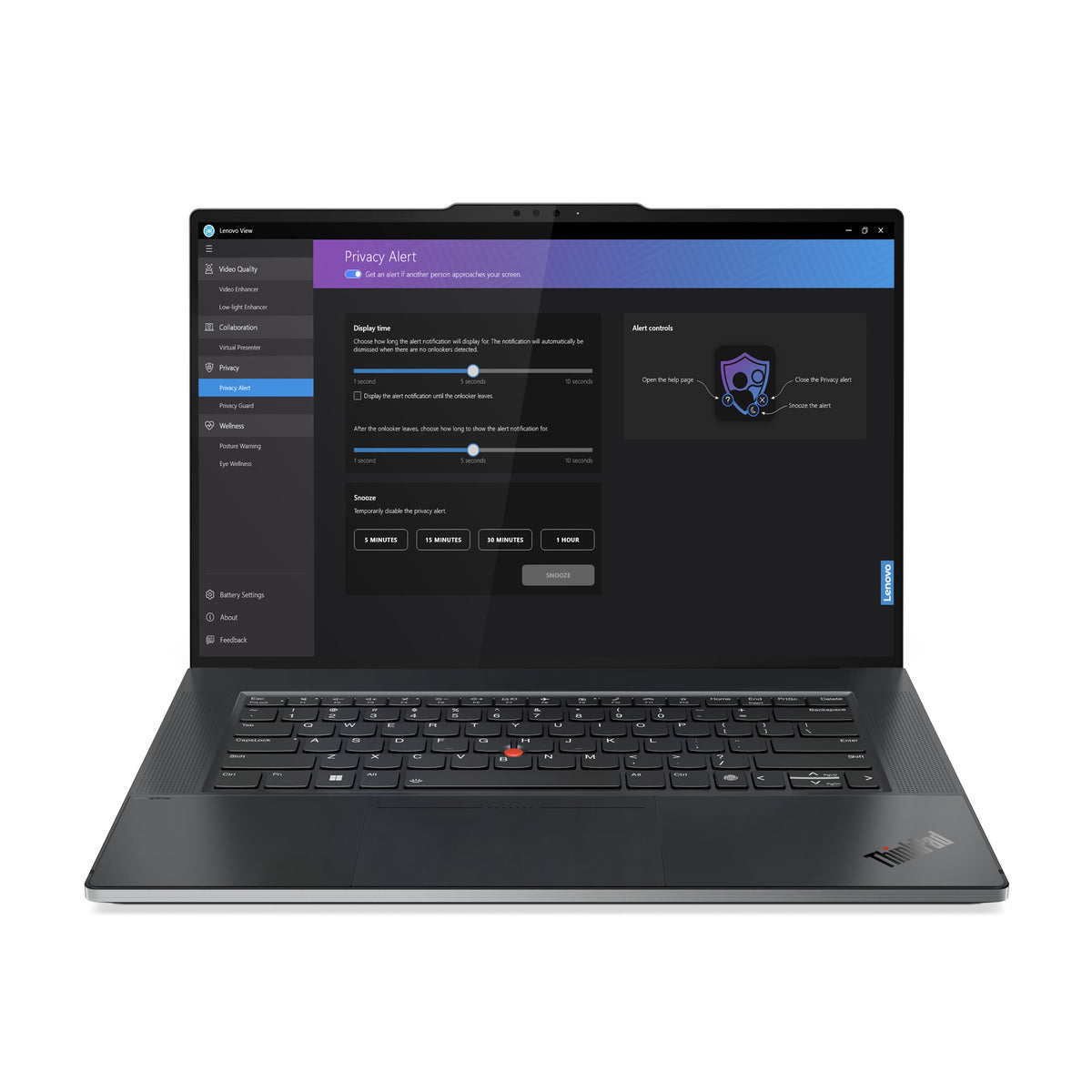 Lenovo ThinkPad Z16 (Gen 2) Laptop - 40.6 cm (16&quot;) - Touchscreen - AMD Ryzen™ 7 7840HS - 32 GB LPDDR5x-SDRAM - 1 TB SSD - AMD Radeon RX 6550M - Wi-Fi 6E - Windows 11 Pro - Grey