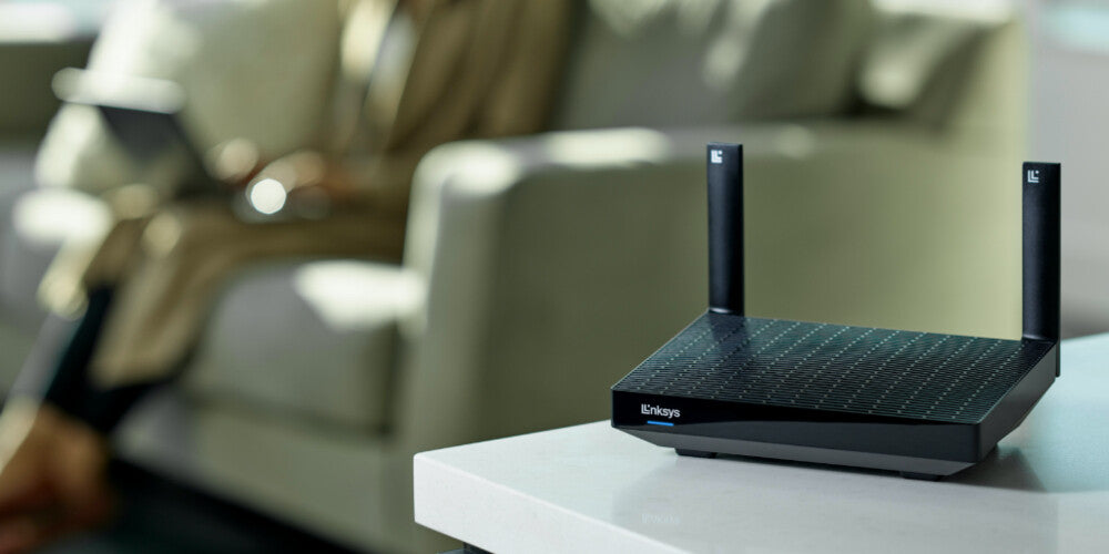 Linksys Hydra Pro 6 - Dual-band (2.4 GHz / 5 GHz) wireless router in Black