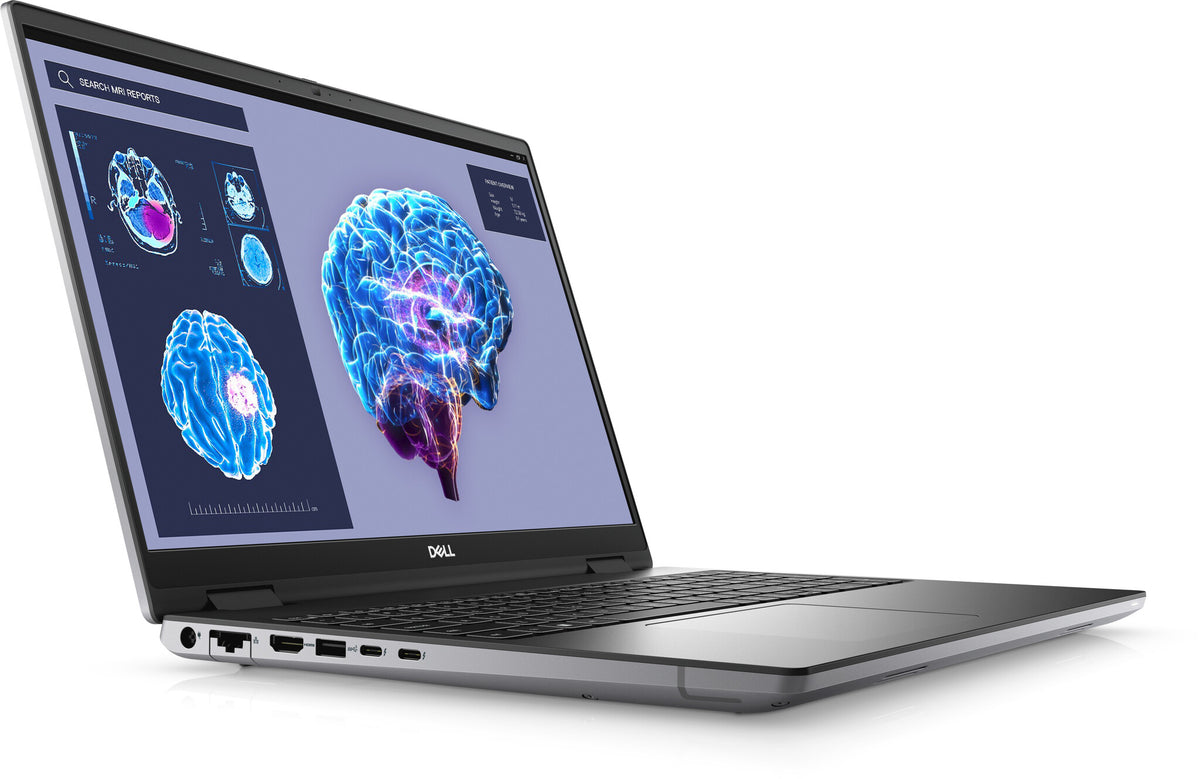 DELL Precision 7680 Laptop - 40.6 cm (16") - Intel® Core™ i7-13850HX - 32 GB DDR5-SDRAM - 1 TB SSD - NVIDIA RTX 2000 Ada - Wi-Fi 6E - Windows 11 Pro - Grey