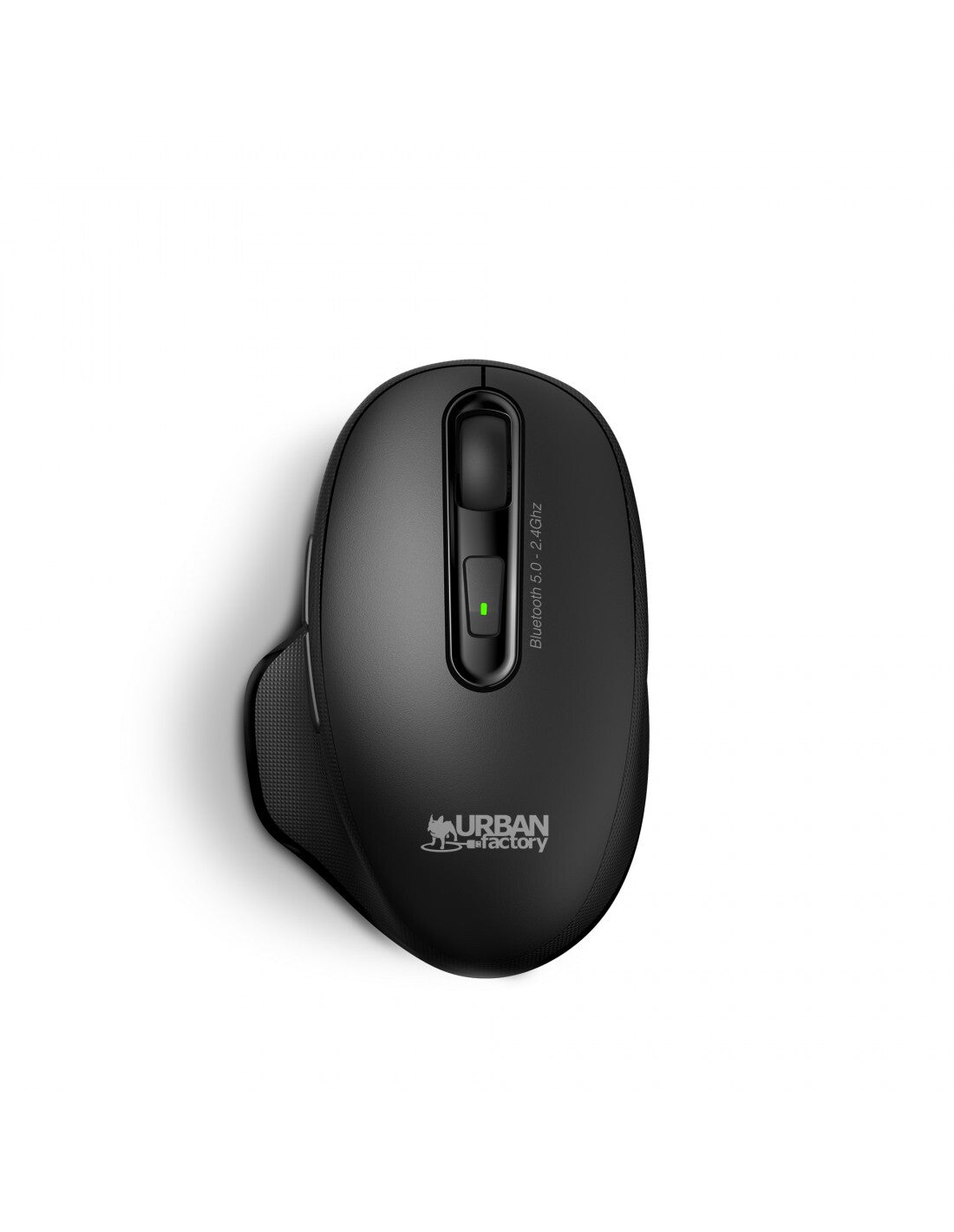 Urban Factory ONLEE PRO DUAL - RF Wireless + Bluetooth Optical Mouse in Black - 1,600 DPI