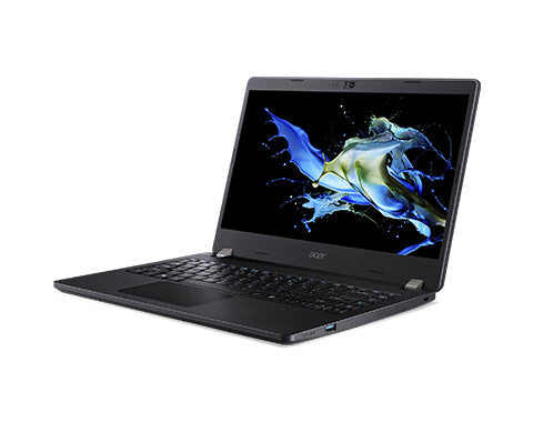 Acer TravelMate P2 Laptop - 35.6 cm (14") - Intel® Pentium® 6405U - 4 GB DDR4-SDRAM - 128 GB SSD - Wi-Fi 6 - Windows 10 Pro - Black