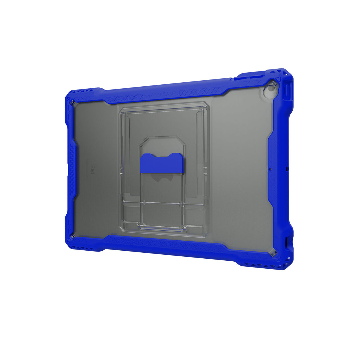 MAXCases Shield Extreme-X Cover for 10.2" iPad in Blue / Transparent
