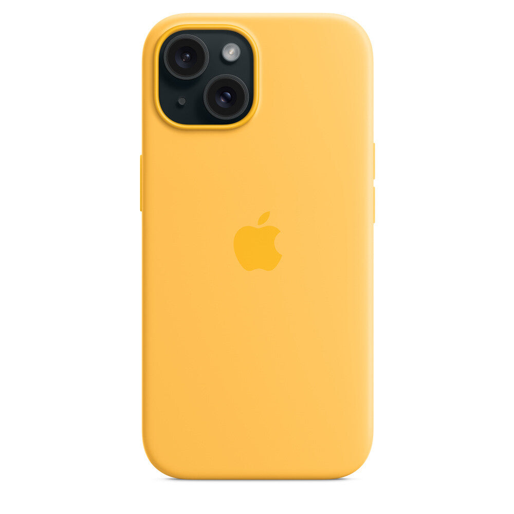 Apple MWNA3ZM/A - Silicone Case with MagSafe for iPhone 15 in Sunshine