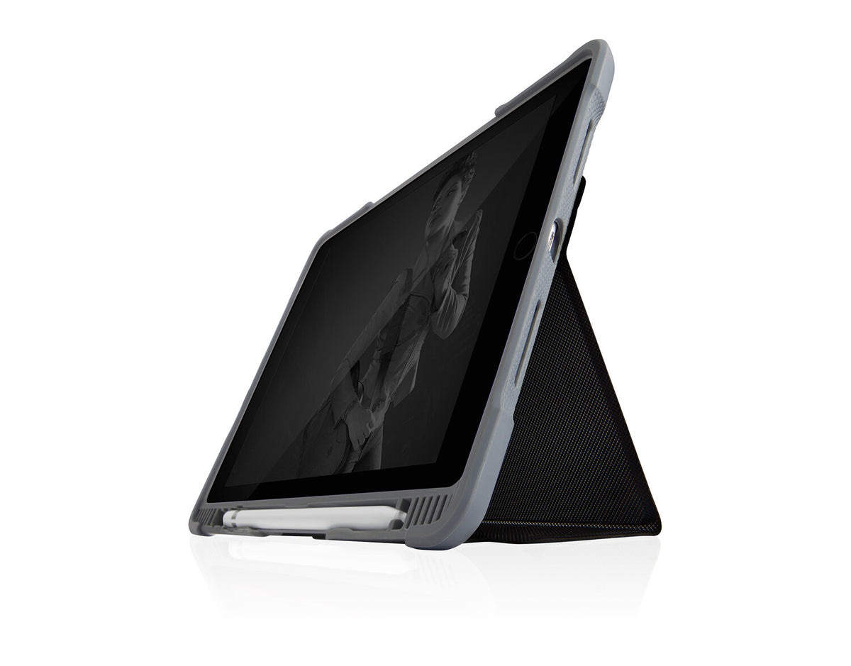STM Dux Plus Duo Folio Case for 10.2" iPad in Black