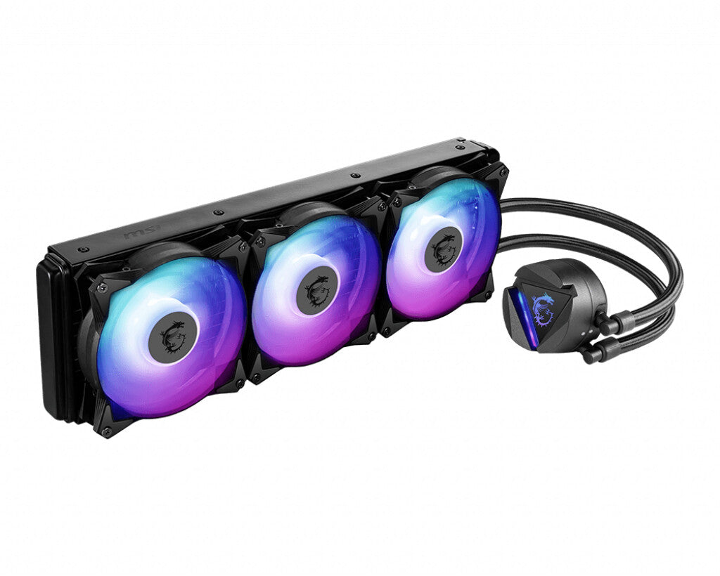 MSI MAG CORELIQUID 360R V2 - Liquid CPU Cooler in Black - 360mm