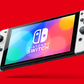 Nintendo Switch (OLED Model) - 64 GB - Neon Red / Blue