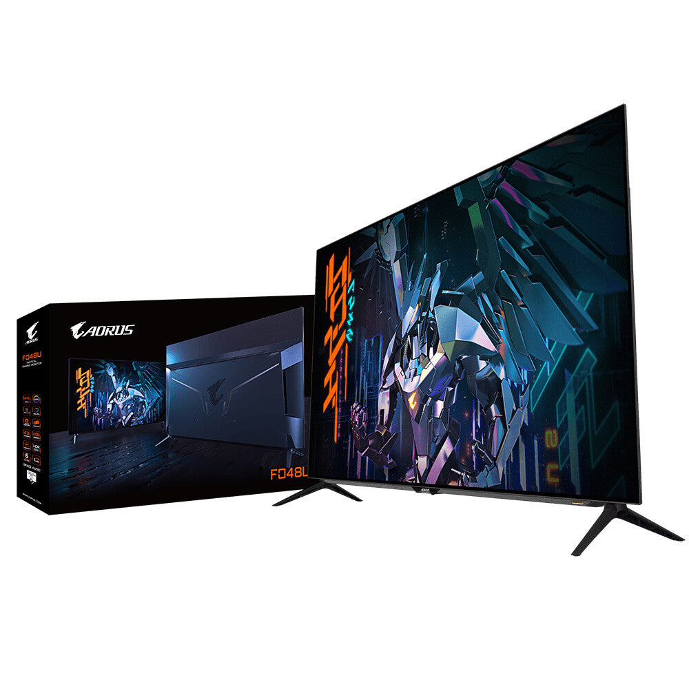 Gigabyte AORUS FO48U - 120.7 cm (47.5") - 3840 x 2160 pixels 4K Ultra HD OLED Monitor