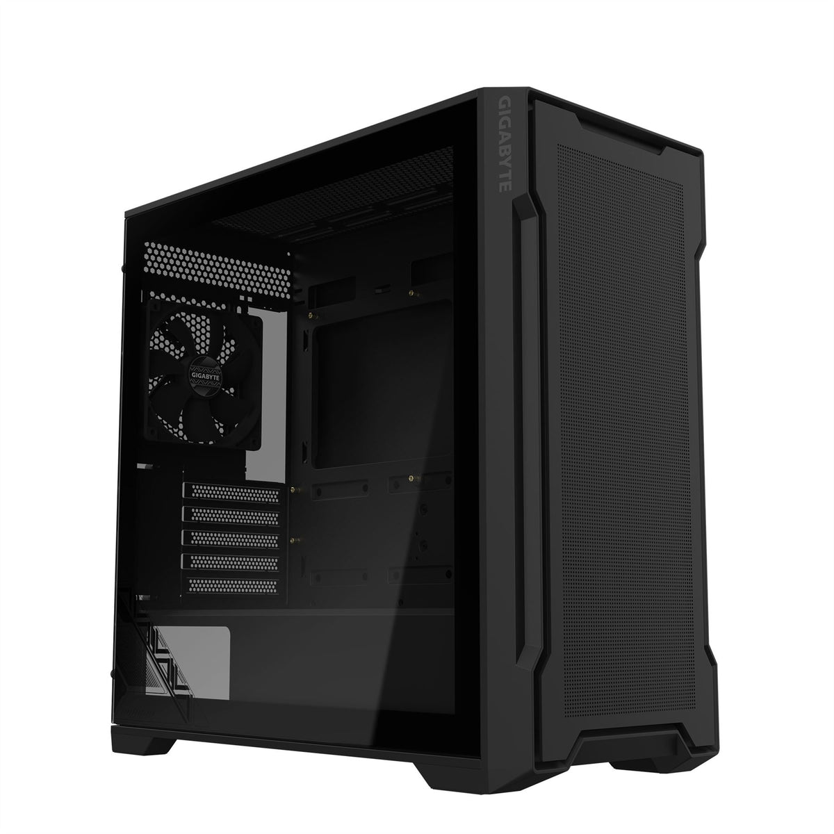Gigabyte C102 GLASS - MicroATX Mid Tower Case in Black