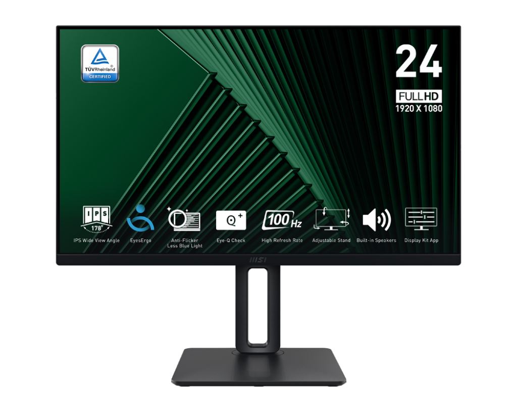 MSI Pro MP245PG - 60.5 cm (23.8&quot;) - 1920 x 1080 pixels FHD LED Monitor