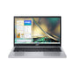 Acer Aspire 3 A315-510P Laptop  - 39.6 cm (15.6") - Intel Core i3-N305 - 8 GB DDR5-SDRAM - 512 GB SSD - Wi-Fi 5 - Windows 11 Home - Silver