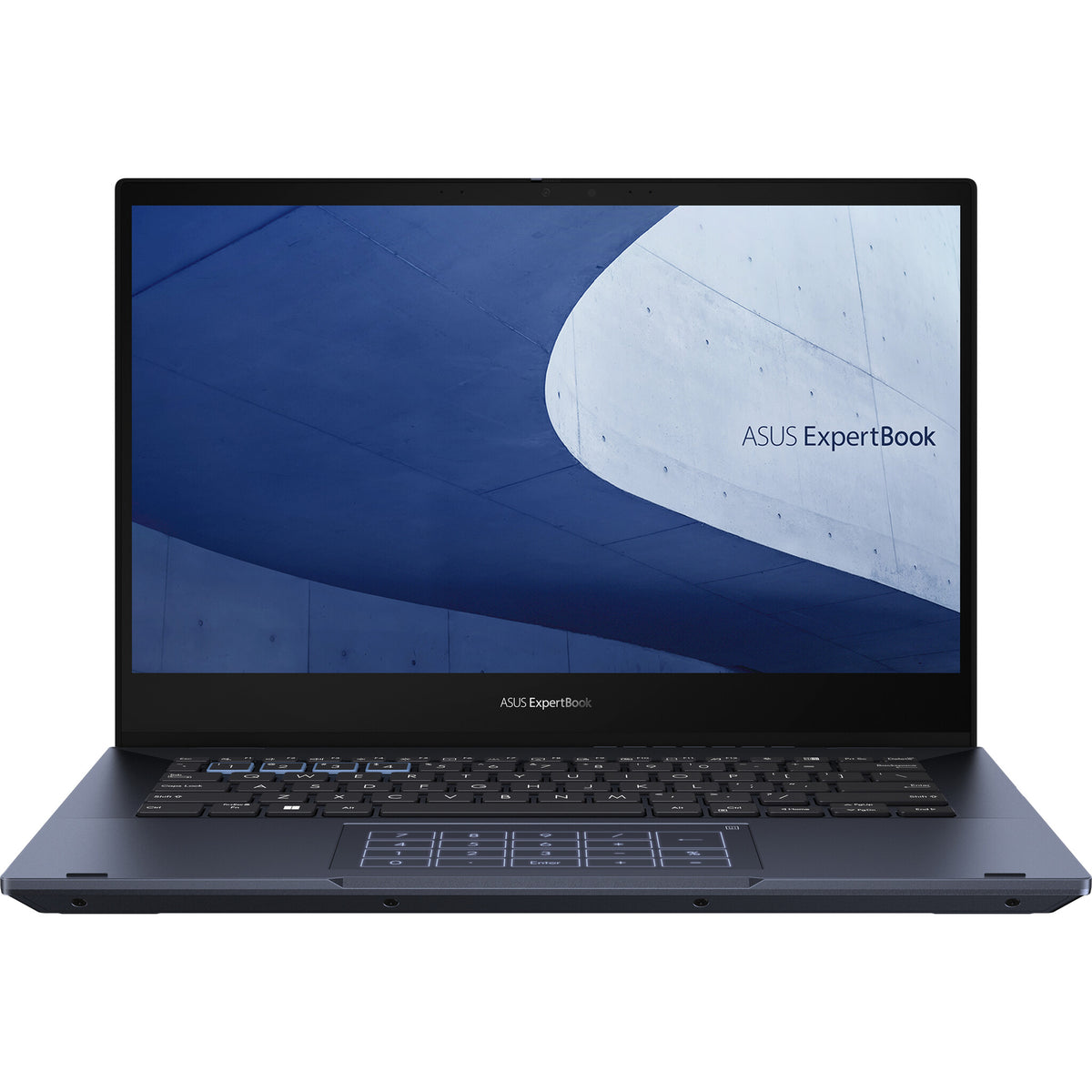 ASUS ExpertBook Hybrid (2-in-1) - 35.6 cm (14") - Touchscreen - Intel® Core™ i7-1360P - 16 GB DDR5-SDRAM - 512 GB SSD - Wi-Fi 6E - Windows 11 Pro - Black