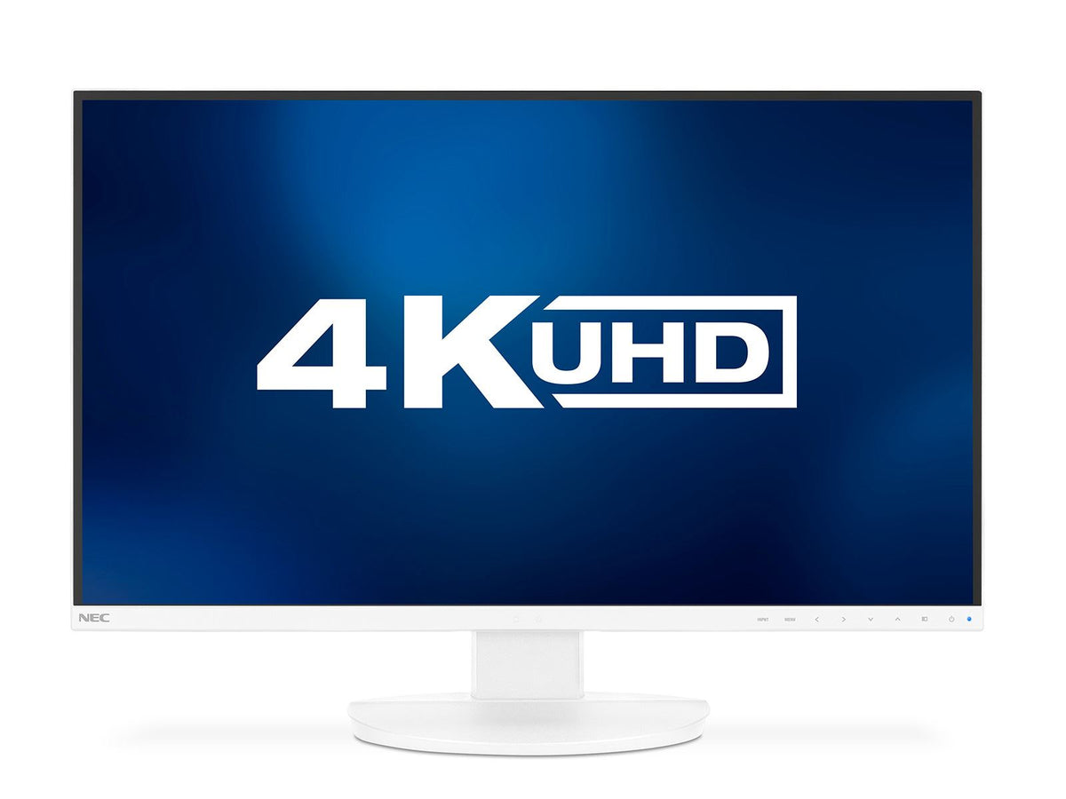 NEC MultiSync EA271U 68.6 cm (27") 3840 x 2160 pixels 4K Ultra HD LED White Monitor