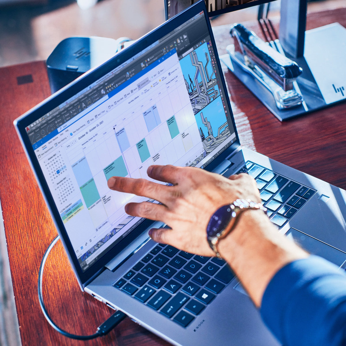 HP ZBook Firefly 14 G10 Laptop - 35.6 cm (14") - Intel® Core™ i7-1355U - 16 GB DDR5-SDRAM - 512 GB SSD - NVIDIA RTX A500 - Wi-Fi 6E - Windows 11 Pro - Silver