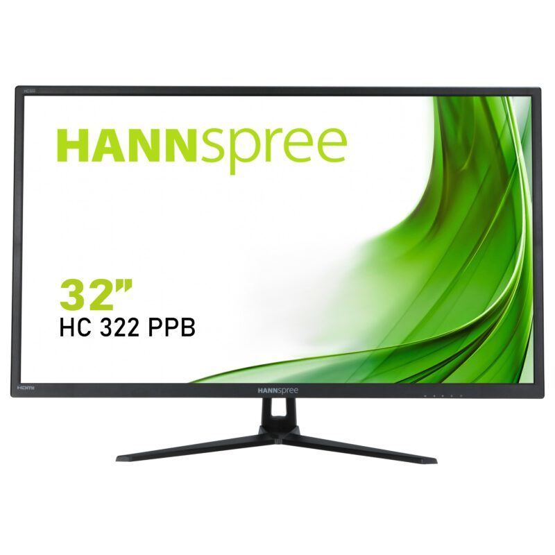 Hannspree HC322PPB Computer Monitor Wide Quad HD 81.3 cm (32") 2560 x 1440 pixels LED Black