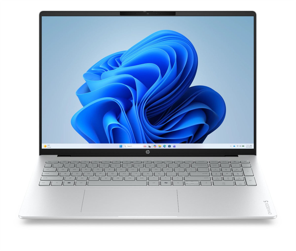 HP DQ8W4EA laptop Intel Core 5 40.6 cm (16") 2K 16 GB LPDDR5x-SDRAM 512 GB SSD Wi-Fi 6 (802.11ax) Windows 11 Home AI PC Silver