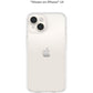OtterBox React Series for iPhone 15 in Transparent