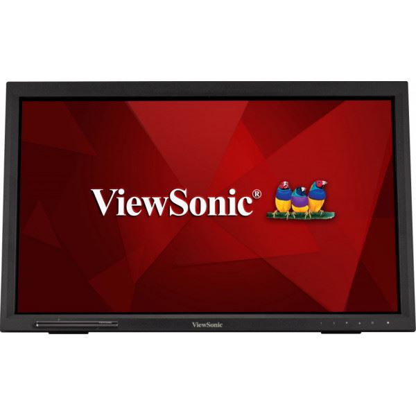 Viewsonic TD2223 Computer Monitor 54.6 cm (21.5") 1920 x 1080 pixels Full HD LED Touchscreen Multi-user Black