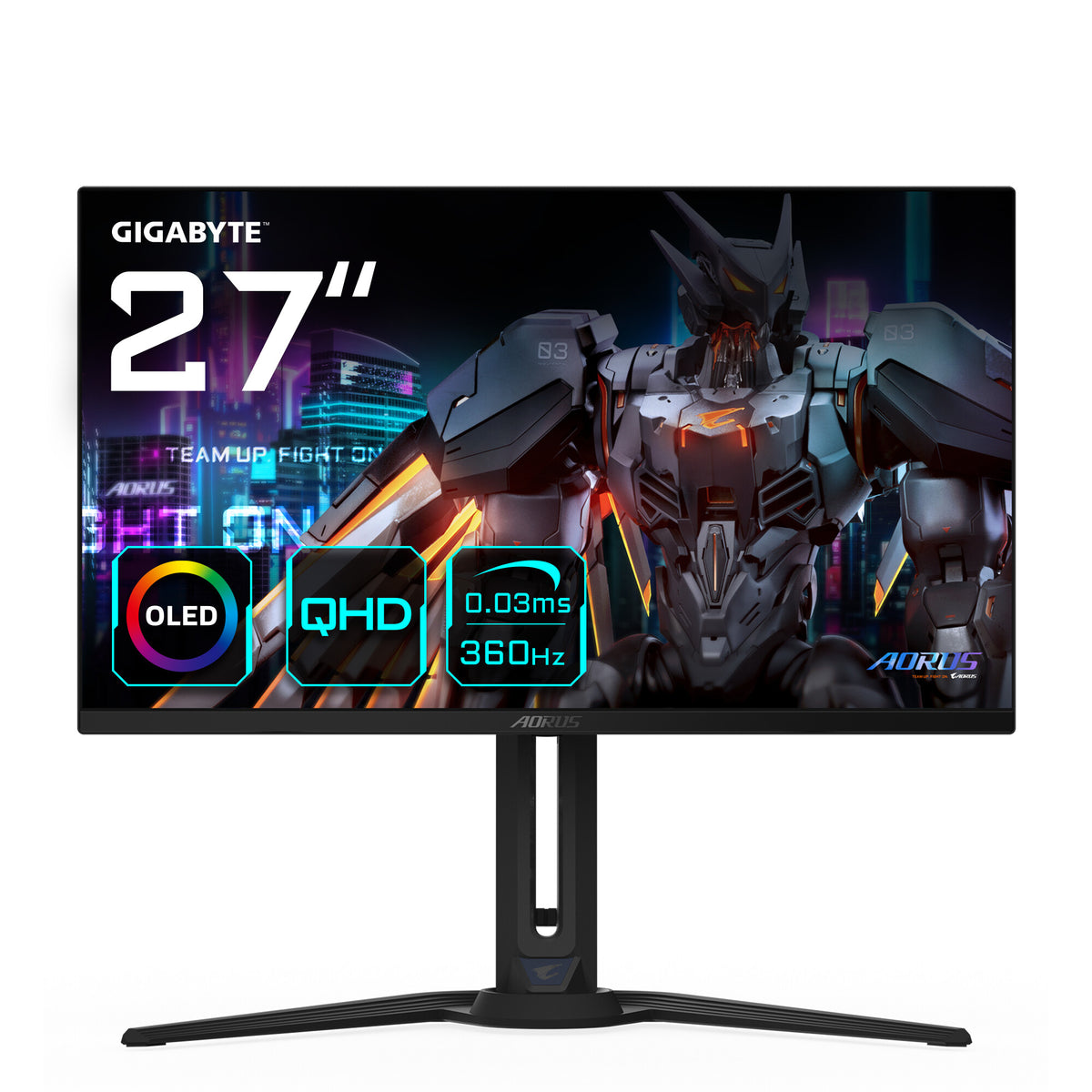 Gigabyte AORUS FO27Q3 - 68.6 cm (27") - 2560 x 1440 pixels OLED Gaming Monitor