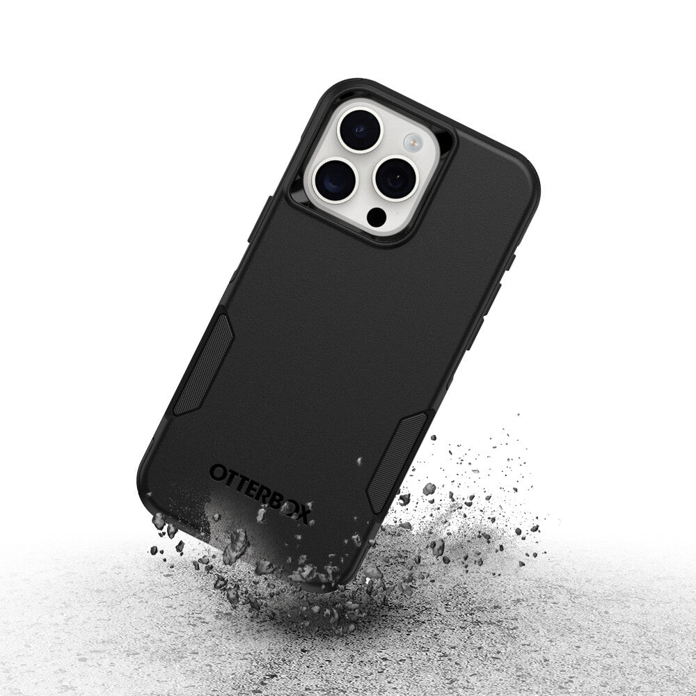 OtterBox Commuter Series for iPhone 15 Pro Max in Black