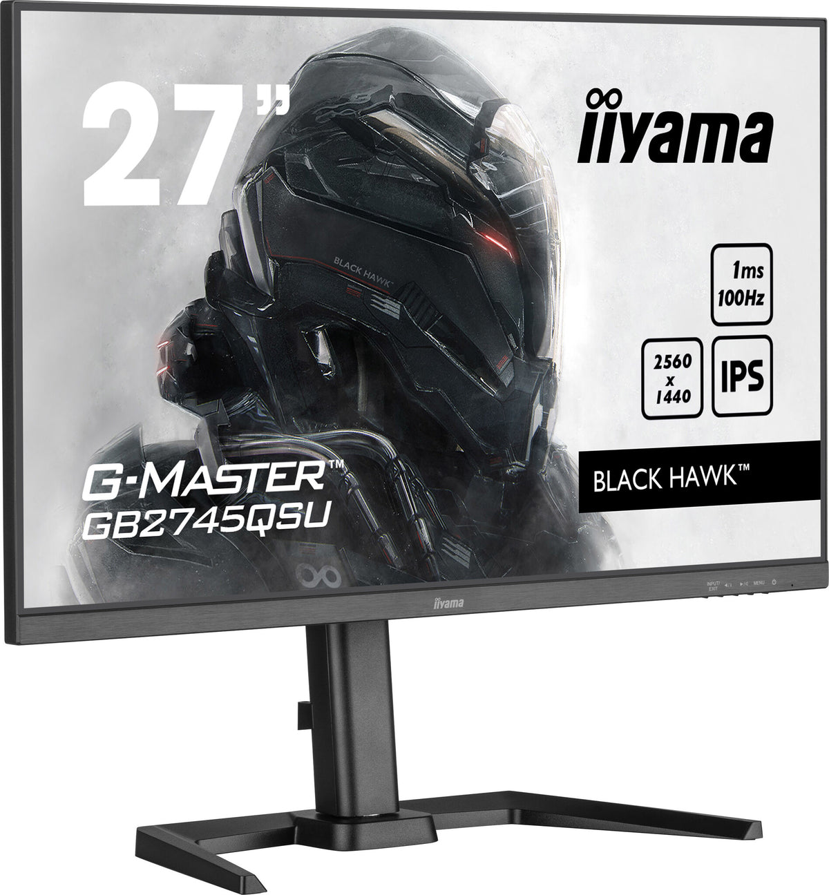 iiyama G-MASTER GB2745QSU-B1 - 68.6 cm (27") - 2560 x 1440 pixels 2K UHD LED Monitor