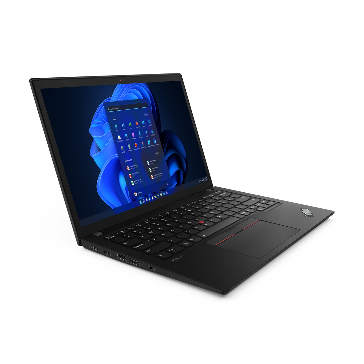 Lenovo ThinkPad X13 Gen 3 Laptop - 33.8 cm (13.3") - Intel® Core™ i5-1235U - 16 GB LPDDR5-SDRAM - 256 GB SSD - Wi-Fi 6E - Windows 11 Pro - Black