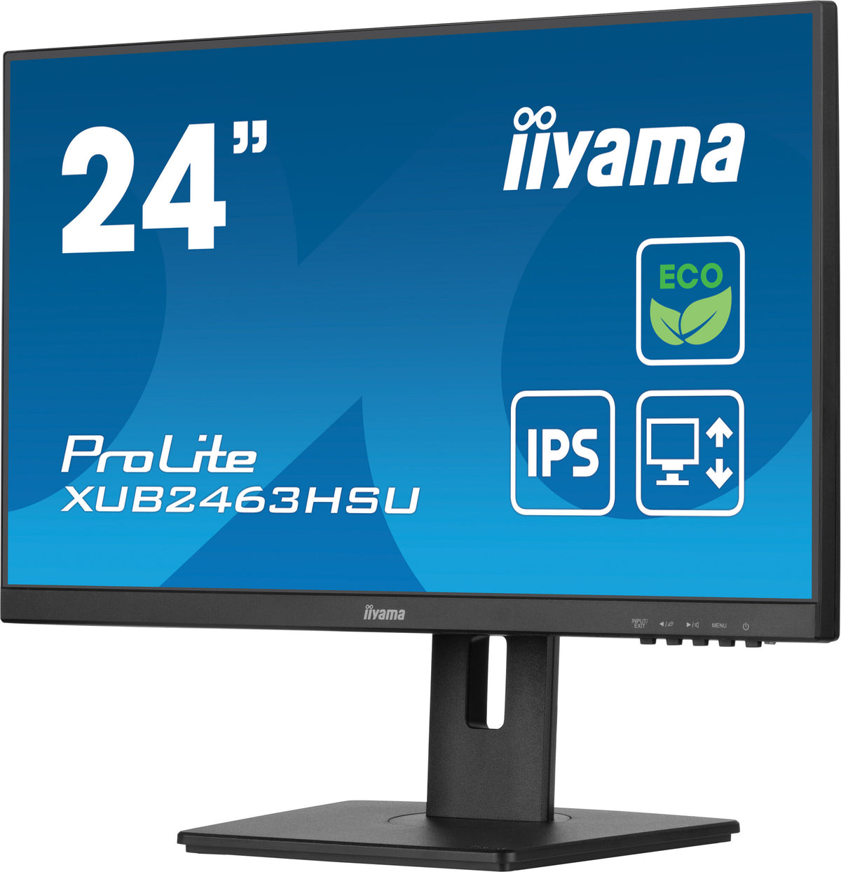iiyama ProLite XUB2463HSU-B1 - 61 cm (24") - 1920 x 1080 pixels FHD LED Monitor