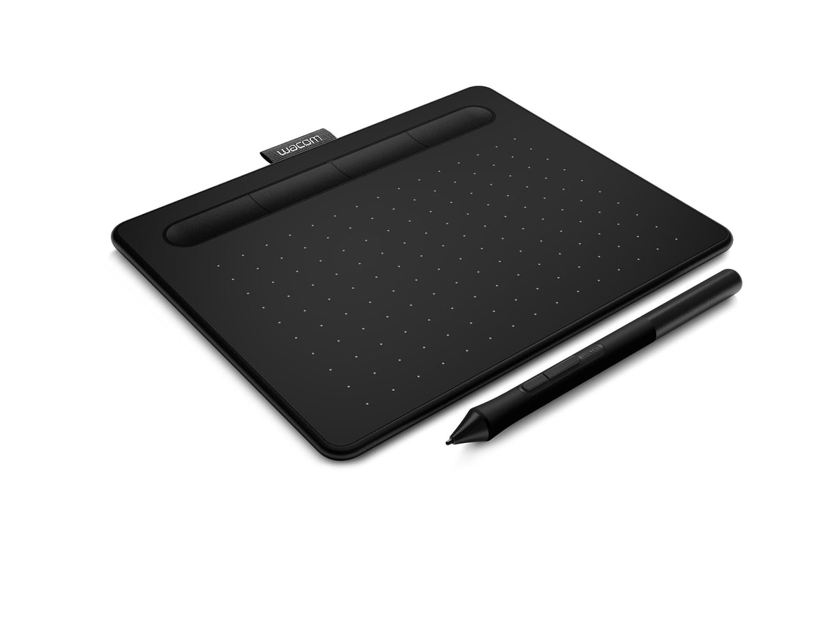 Wacom Intuos S - Graphic Tablet in Black with Pen