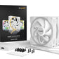 be quiet! Light Wings White -  PWM Computer Case Fan in White - 120mm (Pack of 3)